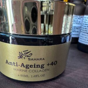 Sahara. Сахара. Морський колаген проти старіння. Плюс 40. 50мл. Anti-Ageing Marine Collagen. Plus 40