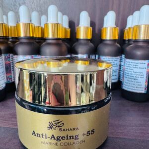Sahara. Сахара. Морський колаген проти старіння. Плюс 55. 50мл. Anti-Ageing Marine Collagen. Plus 55