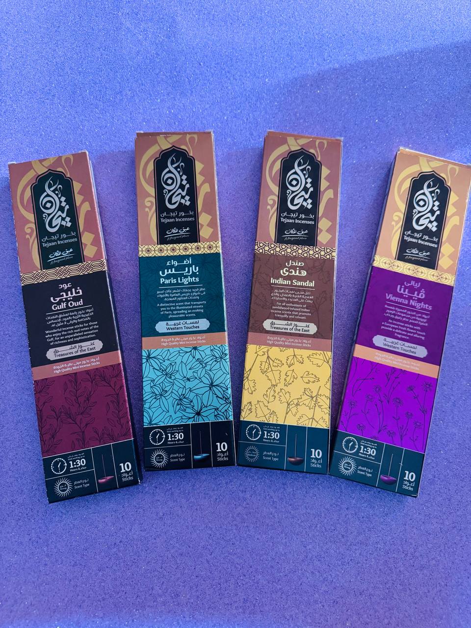 Tejaan Incenses. 10 ароматичних паличок. Варіації. 10 Incense Sticks