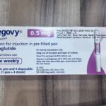 Wegovy (semaglutide). Вегові (семаглутид) 0,5 мг. Попередньо заповнена ручка для схуднення. 4 дози. Pre-filled pen for weight loss