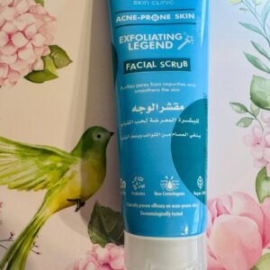 Eva Skin Clinic. Скраб для обличчя для шкіри, схильної до прищів. 100 мл. Acne Prone Skin Facial Scrub