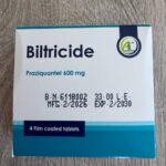 Biltricide (praziquantel). Більтріцид (празіквантел) 600мг. 4 таблетки