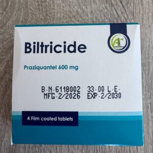 Biltricide (praziquantel). Більтріцид (празіквантел) 600мг. 4 таблетки