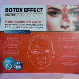Botox Effect. Антивіковий крем для обличчя з ікрою. Anti-aging Notion Cream with Caviar