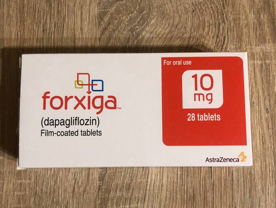 Forxiga (dapagliflozin). Форксіга (дапагліфлозин). 10мг. 28 таблеток