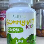 SofiLife. GummyVit Kids. Пропол Плюс. Смак лайма. 30 гумок. Propol Plus. Lime flavor