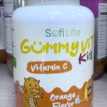 SofiLife. GummyVit Kids. Вітамін С. Апельсиновий смак. 30 жувальних цукерок. Vitamin C. Orange flavor