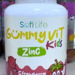 SofiLife. GummyVit Kids. Цинк. Зі смаком полуниці. 30 жувальних цукерок. Zinc. Strawberry flavor