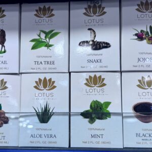 Lotus. Natural Oils. Натуральні олії. 60мл. Варіації