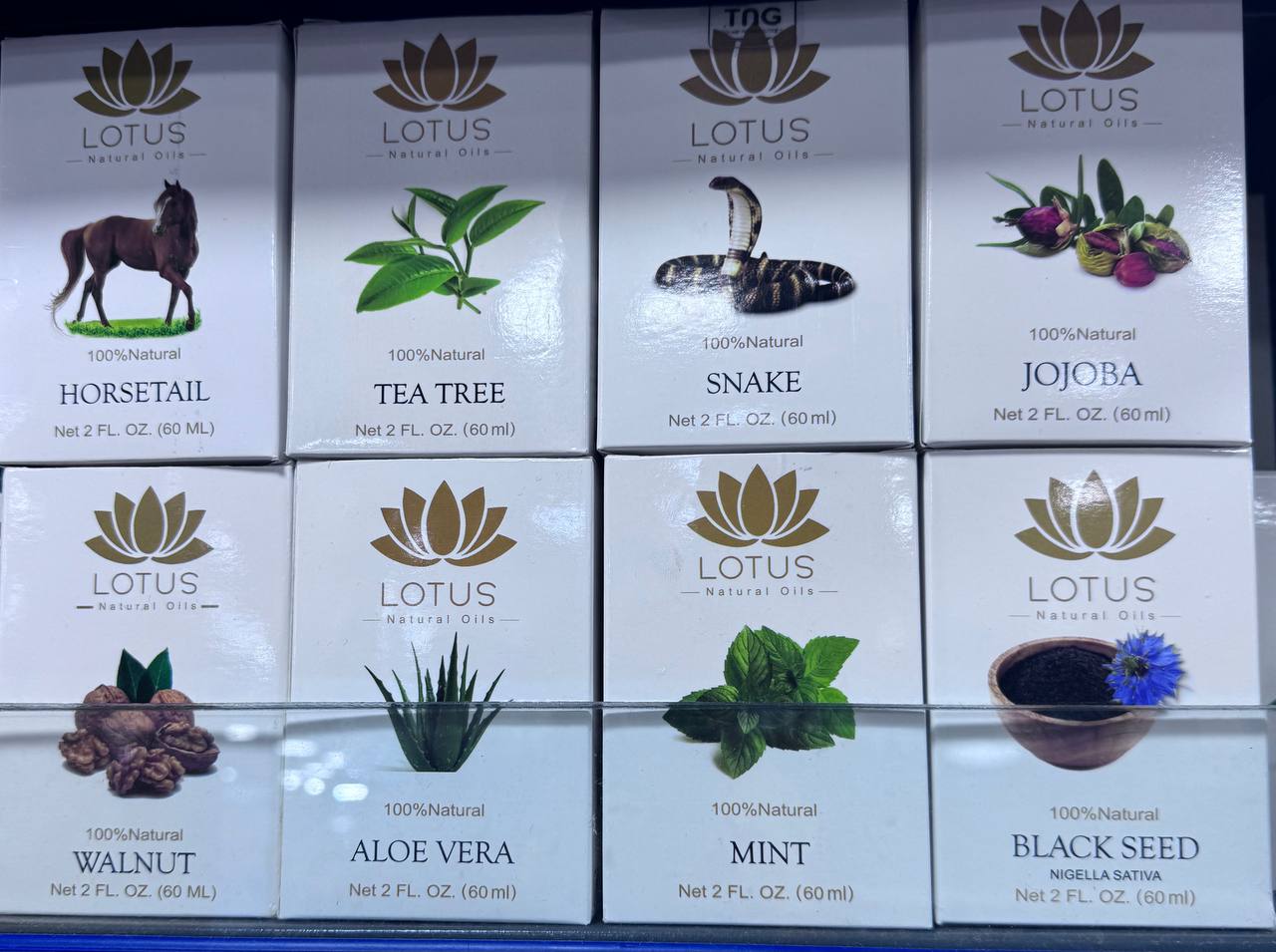 Lotus. Natural Oils. Натуральні олії. 60мл. Варіації