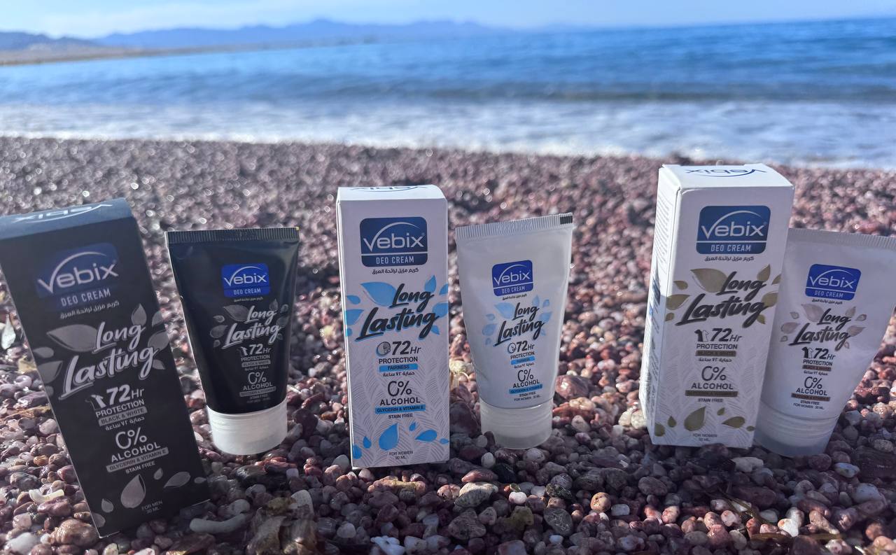 Vebix. Стійкий дезокрем (72 години). 30мл. Варіації. Long Lasting Deo Cream (72hr)