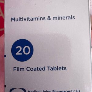 Vitastress. Вітастресс. Мультивітаміни та мінерали. 20 таблеток. Multivitamins and minerals