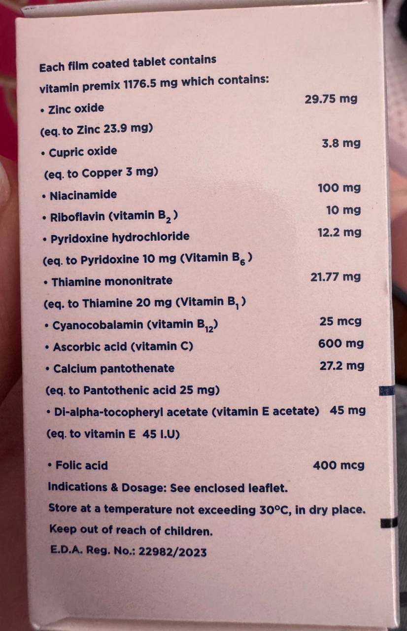 Vitastress. Вітастресс. Мультивітаміни та мінерали. 20 таблеток. Multivitamins and minerals - Зображення 2
