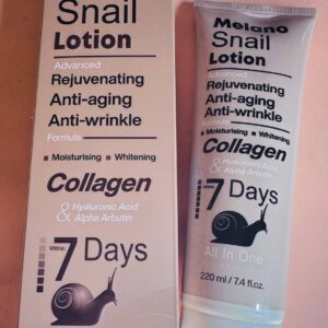 Melano. Мелано. Равлик. Колагеновий лосьйон. 220мл. Snail. Collagen Lotion
