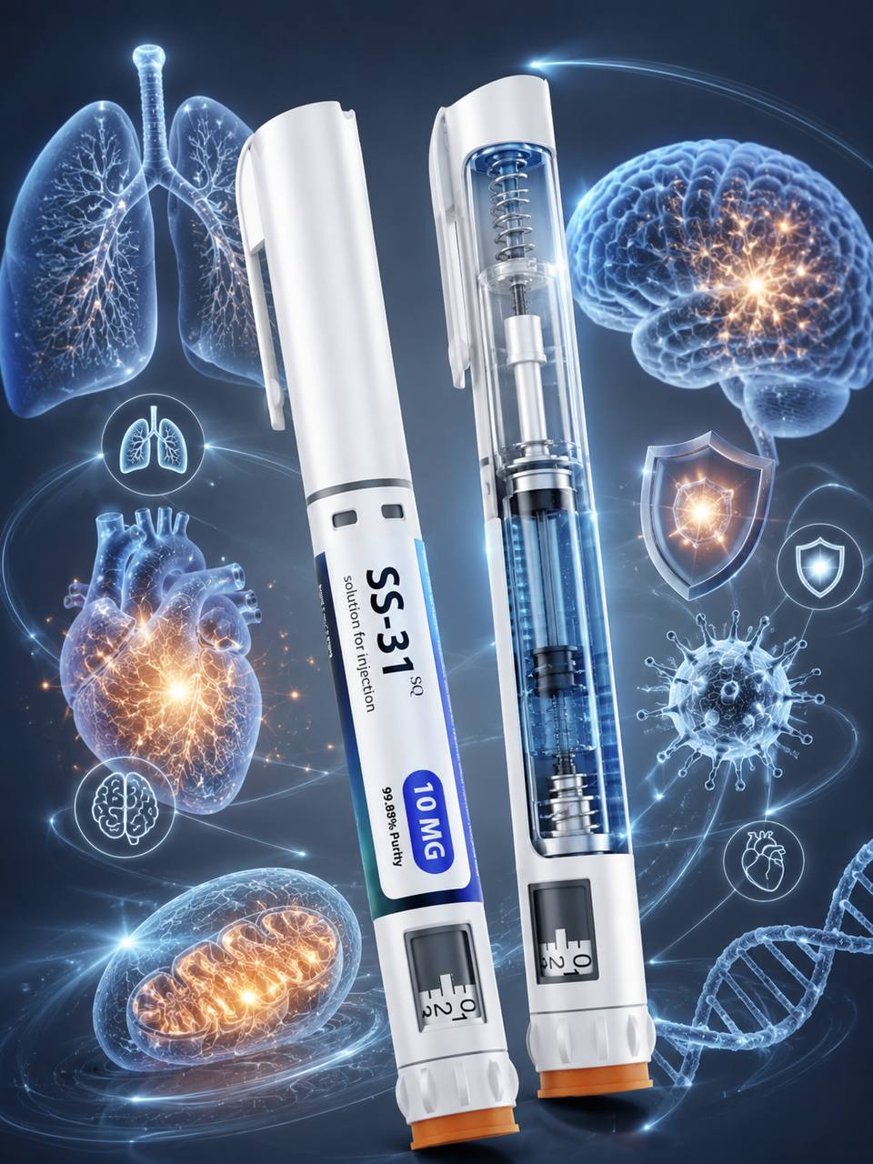SS-31 (Elamipretide) (еламіпретид) 10мг. Пептидна ручка. Peptide Pen