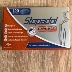 Stopadol Cold Max. Стопадол Колд Макс. 20 таблеток