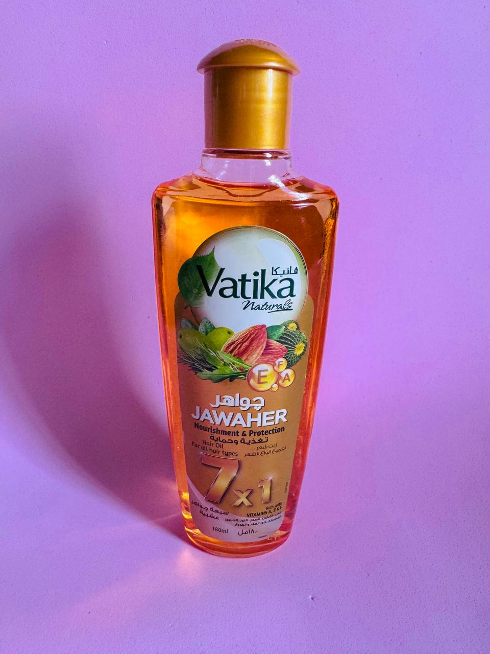 Vatika. Jawaher. Олія для волосся всіх типів. 180мл. Hair Oil for all hair types