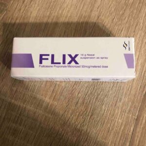 Flix (Fluticasone Propionate Micronized). Флікс. Спрей назальний від нежиті 16г, 50мкг/доза.