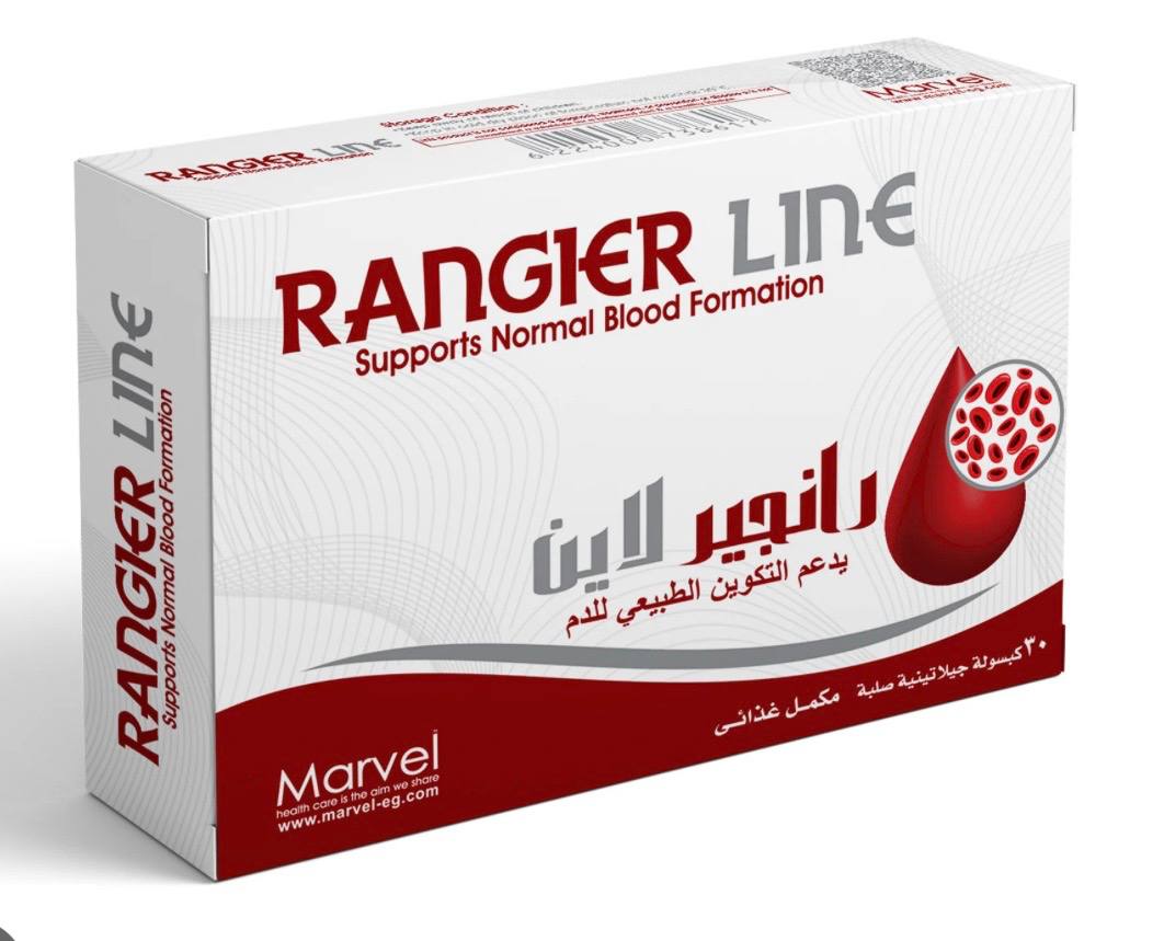 Rangier Line. Лінія Ренж'єр. 30 капсул. Підтримка нормального кровотворення. Normal blood formation support